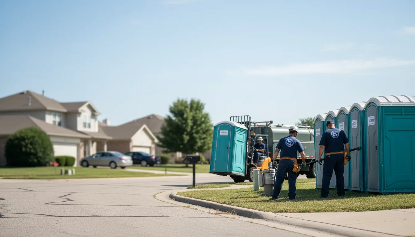 Porta Potty Rental in Le Claire, IA near me